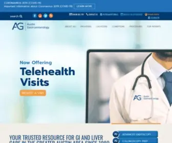Austingastro.com(Austin Gastroenterology) Screenshot