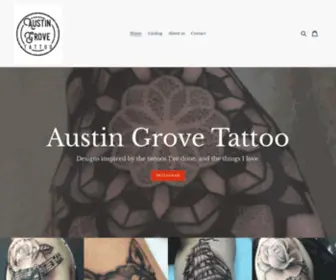 Austingrovetattoo.com(Austin Grove Tattoo) Screenshot