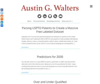 Austingwalters.com(About) Screenshot