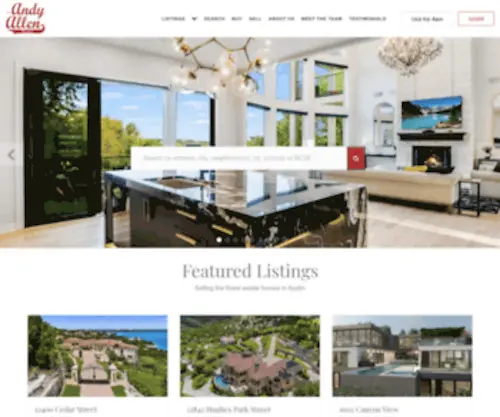 Austinhouses.com(Selling The Finest Estate Homes in Austin Texas) Screenshot