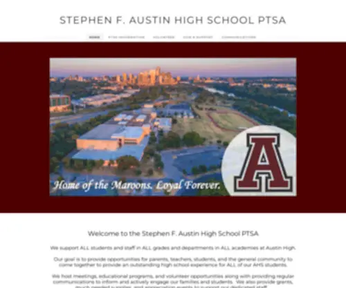 Austinhsptsa.com(STEPHEN F) Screenshot