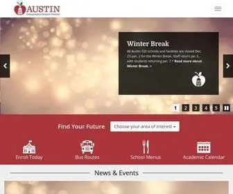 Austinisd.org(Austin ISD) Screenshot