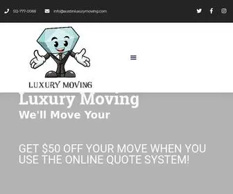 Austinluxurymoving.com(Austin Luxury Moving) Screenshot