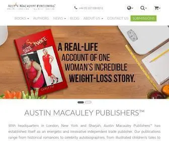 Austinmacauley.com(Austin Macauley Publishers UK) Screenshot