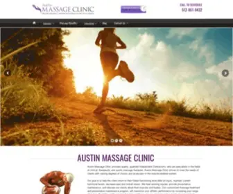 Austinmassageclinic.com(Austin Massage Clinic) Screenshot
