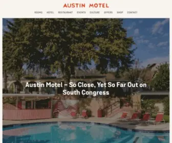 Austinmotel.com(Austin Motel) Screenshot