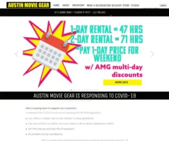 Austinmoviegear.com(Austin Movie Gear) Screenshot
