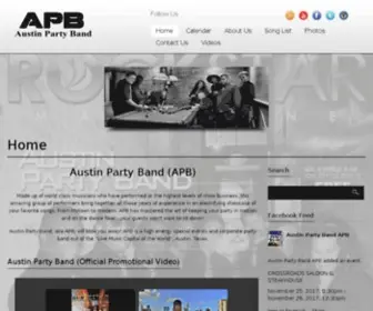 Austinpartyband.com(Austin Party Band) Screenshot