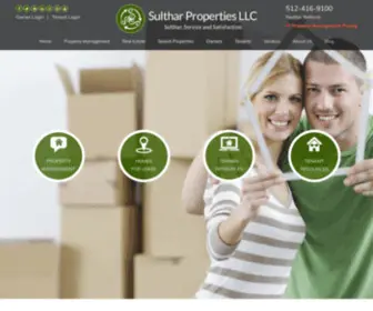 Austinpropertymanagement.net(Sulthar Properties LLC) Screenshot