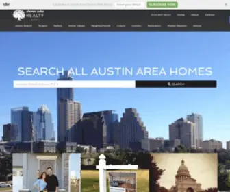 Austinrealestatehomesblog.com(Austin Neighborhoods) Screenshot