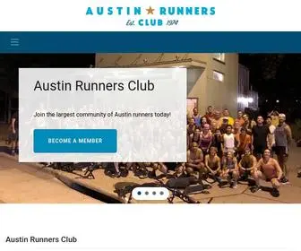 Austinrunners.org(The Austin Runners Club) Screenshot