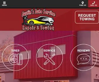 Austinsautoservice.com(Bethlehem PA Tires & Auto Repair Shop) Screenshot