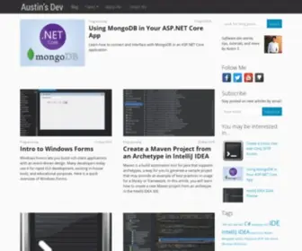 Austinsdev.com(Austin's Dev) Screenshot
