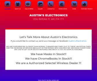 Austinselectronics.net(Austins Electronics) Screenshot