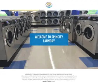 Austinspincitylaundry.com(Laundry, Laundromat, Washer and Dryer) Screenshot