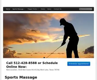 Austinsportsmassage.com(Sports Massage) Screenshot