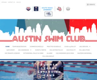 Austinswimclub.org(Austinswimclub) Screenshot