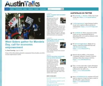 Austintalks.org(News and information covering Chicago's Austin neighborhood on the West Side) Screenshot