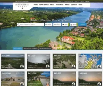 Austintexashomes.com(Austin Texas Homes) Screenshot