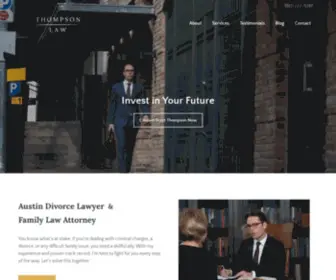 Austintexaslaw.com(Austin Divorce Lawyer) Screenshot