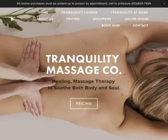 Austintmc.com(Tranquility Massage Company) Screenshot