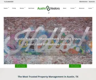 Austinvestors.com(Highly-Rated Property Management in Austin, TX) Screenshot