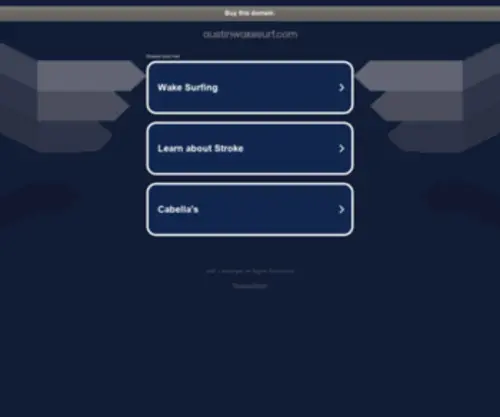 Austinwakesurf.com(Austinwakesurf) Screenshot