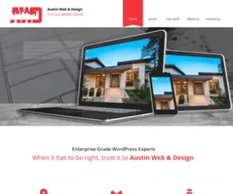 Austinwebanddesign.com(Austin Web Design) Screenshot
