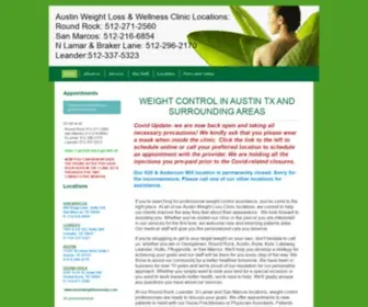 Austinweightlosstoday.com(Austin Weight Loss & Wellness Clinic) Screenshot