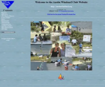 Austinwindsurf.org(Austin Windsurf Club) Screenshot