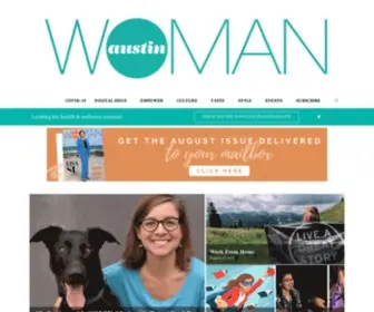 Austinwomanmagazine.com(Austin Woman magazine) Screenshot