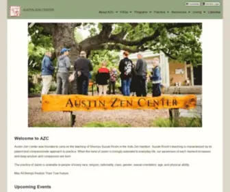 Austinzencenter.org(Austin Zen Center) Screenshot