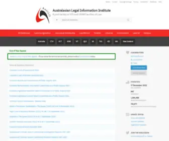 Austlii.edu.au(Australasian Legal Information Institute (AustLII)) Screenshot
