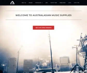 Austmusic.com.au(Australasian Music Supplies Pty Ltd) Screenshot