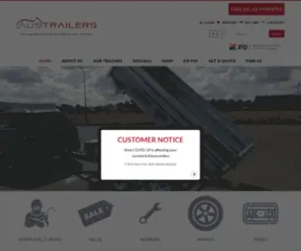 Austrailers.com.au(Austrailers) Screenshot