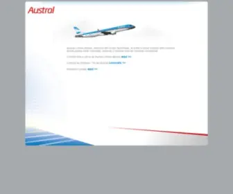 Austral.com.ar(Austral) Screenshot