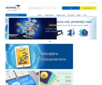 Austral.ro(Magazin online de birotica si papetarie) Screenshot