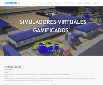 Austral3D.com(Simuladores virtuales ingeniería) Screenshot