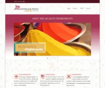 Australasiatextiles.com.au(Australasia Textiles) Screenshot