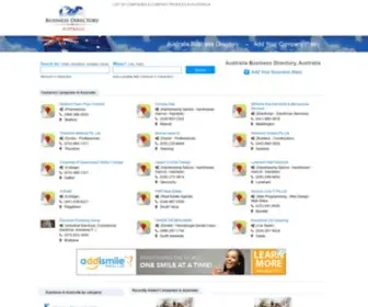 Australia-Businessdirectory.com(Australia Business Directory) Screenshot