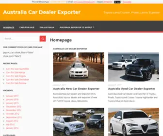 Australia-Car-Exporter.com(Australia Car Exporter) Screenshot