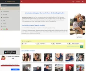 Australia-Chat.com(Australian dating and chat 100% Free) Screenshot