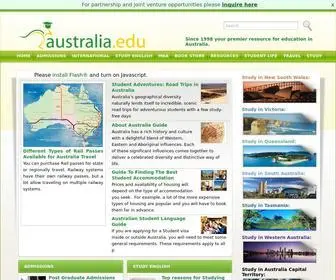 Australia.edu(Education in Australia) Screenshot