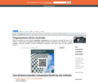 Australiaenterprises.com(Find everything you need about companies from Australia) Screenshot