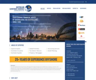 Australiaexpat.com.au(Professional Financial Advice For Australians) Screenshot