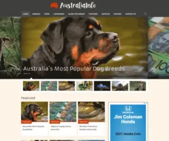 Australiainfo.com.au(Australiana) Screenshot