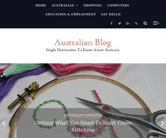 Australian-Blog.com(Home of Australia's Top News on Business) Screenshot