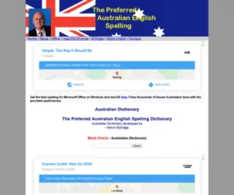 Australian-Dictionary.com.au(Australian Dictionary) Screenshot