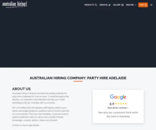 Australian-Hiring.com.au(Australian Hiring Company) Screenshot