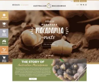 Australian-Macadamias.org(Australian Macadamias) Screenshot